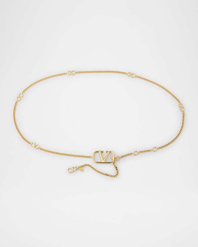 VLogo Signature Chain Belt